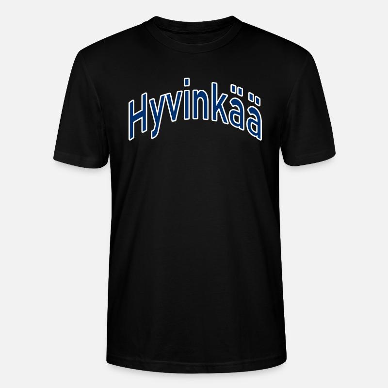 Hyvinkää - Stanley/Stella Unisex Bio-T-Shirt CRAFTER - Schwarz