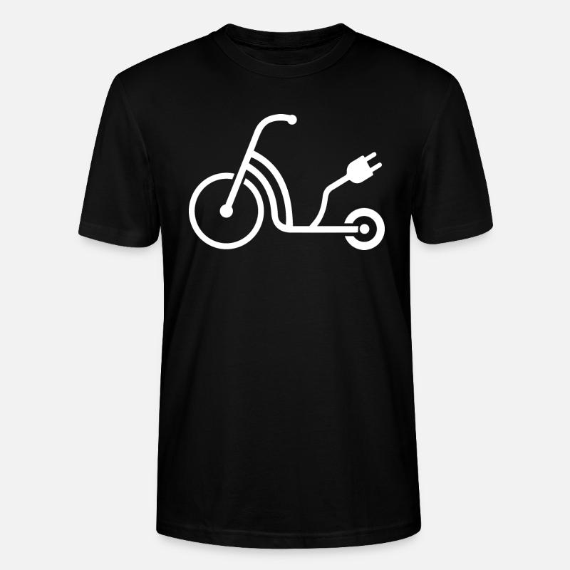 E-Scooter E-Roller Scooter - Stanley/Stella Unisex Bio-T-Shirt CRAFTER - Schwarz