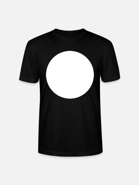 Kreis - Stanley/Stella Unisex Bio-T-Shirt CRAFTER - Schwarz