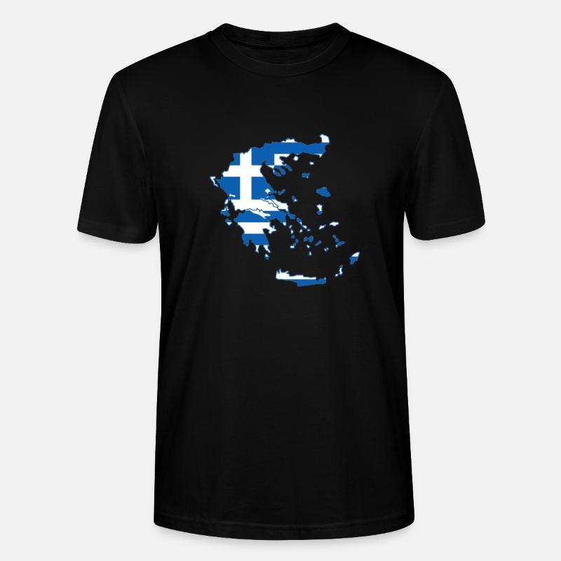 Hellas - Stanley/Stella Unisex Bio-T-Shirt CRAFTER - Schwarz