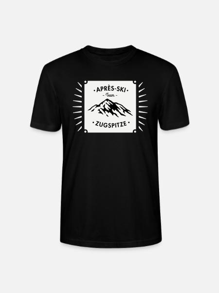 Après-Ski Zugspitze - Stanley/Stella CRAFTER Unisex Organic T-Shirt - black