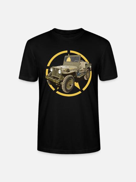 Off-road military vehicle - Stanley/Stella CRAFTER Unisex Organic T-Shirt - black