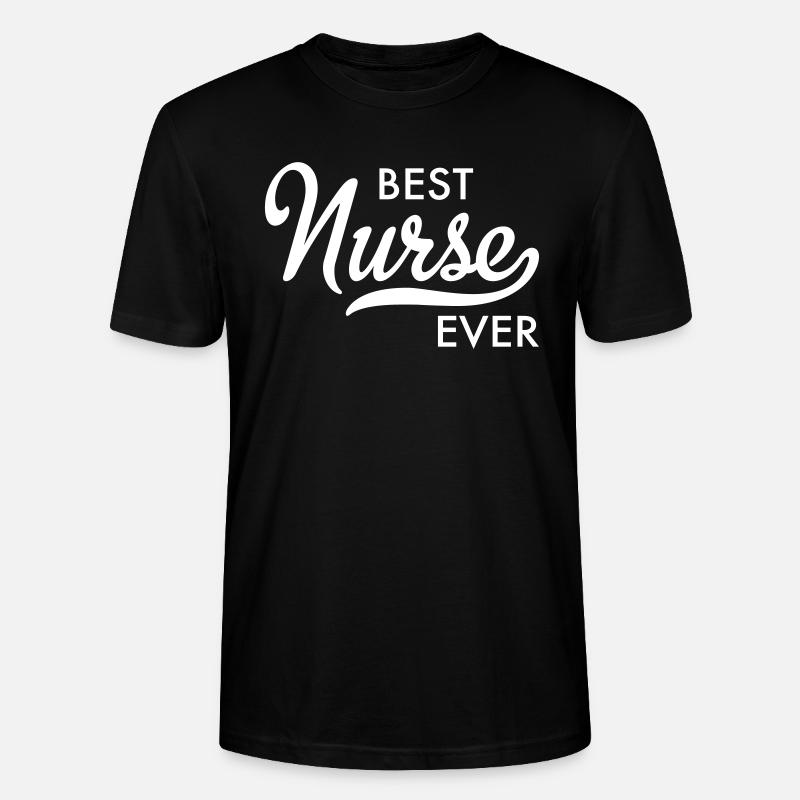Krankenschwester - Stanley/Stella Unisex Bio-T-Shirt CRAFTER - Schwarz