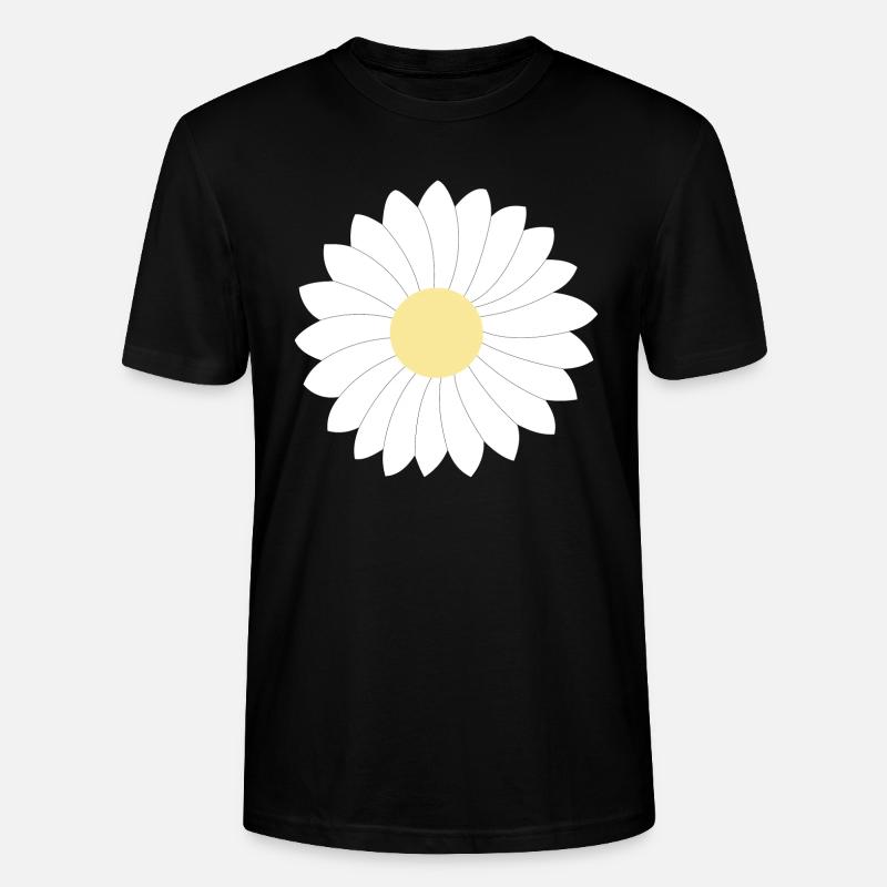 Gänseblümchen - Stanley/Stella Unisex Bio-T-Shirt CRAFTER - Schwarz