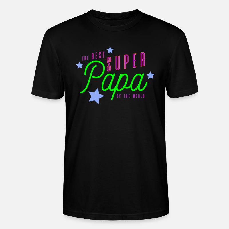 thebestoftheworld - T-shirt bio CRAFTER Stanley Stella Unisexe - noir