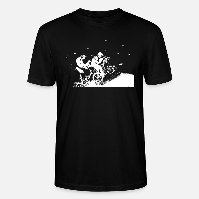 BMX - Stanley/Stella Unisex Bio-T-Shirt CRAFTER - Schwarz