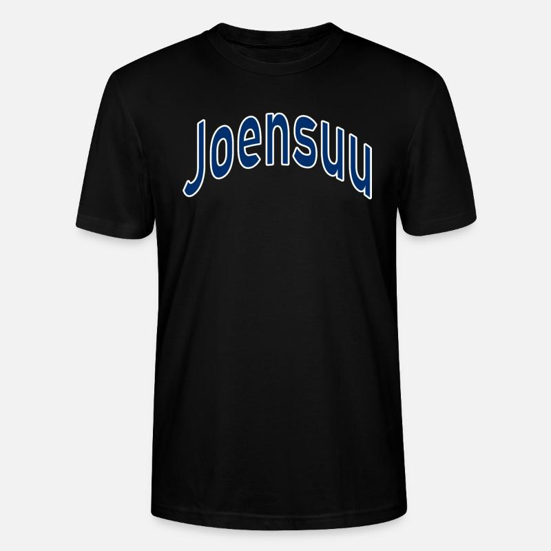Joensuu - Stanley/Stella Unisex Bio-T-Shirt CRAFTER - Schwarz