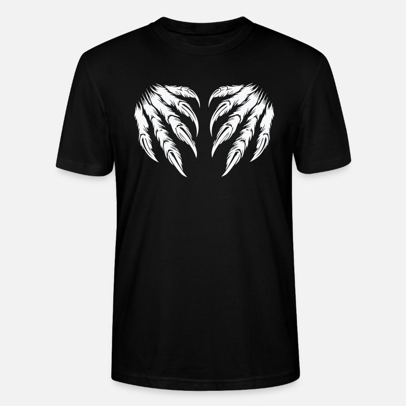 Griffes 2 - T-shirt bio CRAFTER Stanley Stella Unisexe - noir
