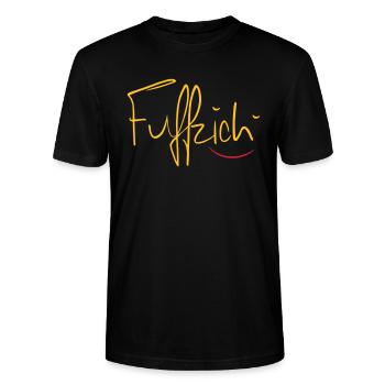 fünfzig - Stanley/Stella Unisex Bio-T-Shirt CRAFTER - Schwarz - Vorne - Alina (178cm) & Michal (187cm)