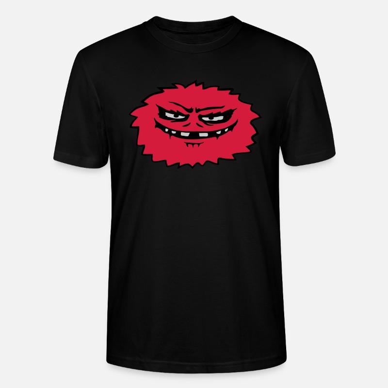 Bande dessinée Hairy Evil Monster - T-shirt bio CRAFTER Stanley Stella Unisexe - noir