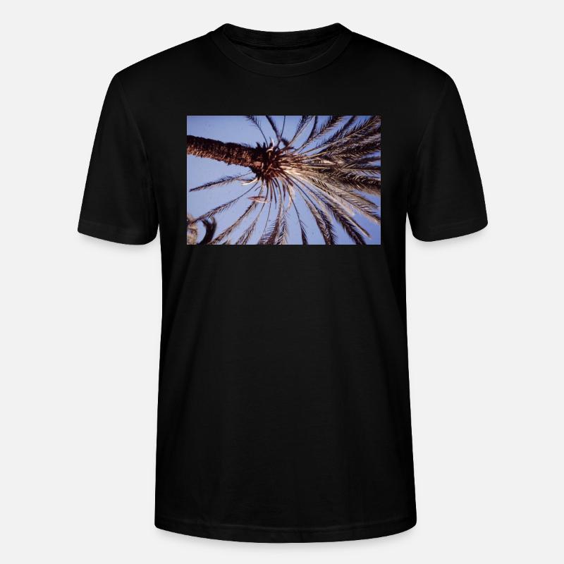 Coconut Tree - Stanley/Stella Unisex Bio-T-Shirt CRAFTER - Schwarz