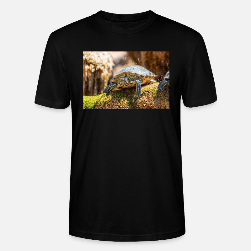 Gelbbauch-Slider Trachemys scripta scripta - Stanley/Stella Unisex Bio-T-Shirt CRAFTER - Schwarz