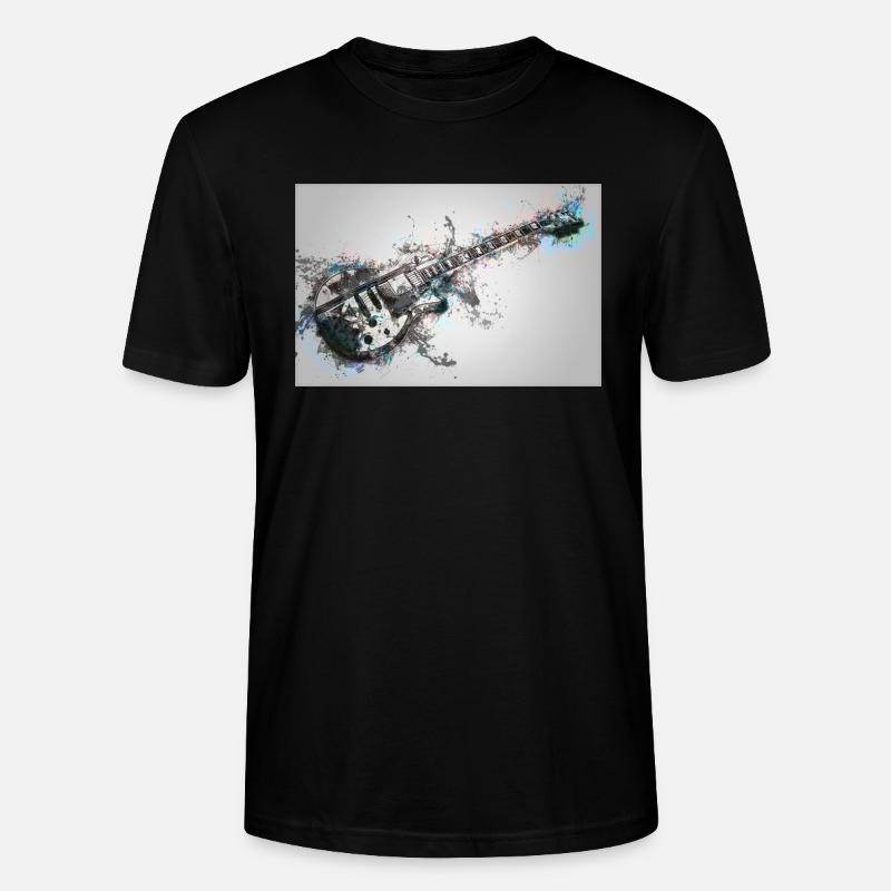 Electro Guitar - T-shirt bio CRAFTER Stanley Stella Unisexe - noir