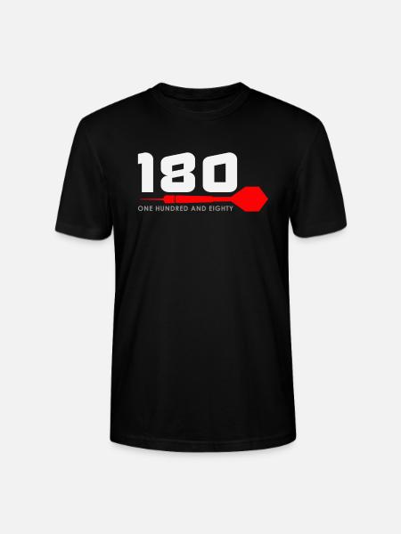 180 One Hundred Eighty - Stanley/Stella Unisex Bio-T-Shirt CRAFTER - Schwarz