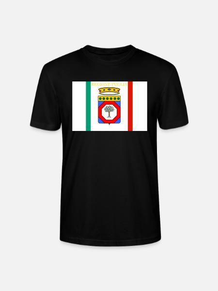 Apulia Region - Stanley/Stella CRAFTER Unisex Organic T-Shirt - black