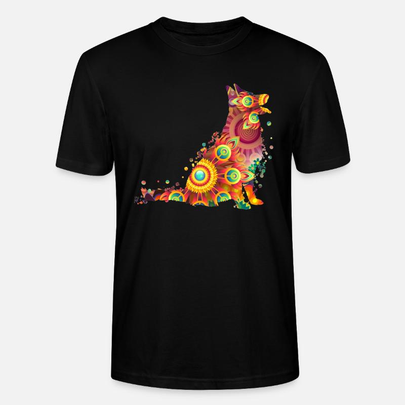 German Shepherd Deutscher Schäferhund - Stanley/Stella Unisex Bio-T-Shirt CRAFTER - Schwarz