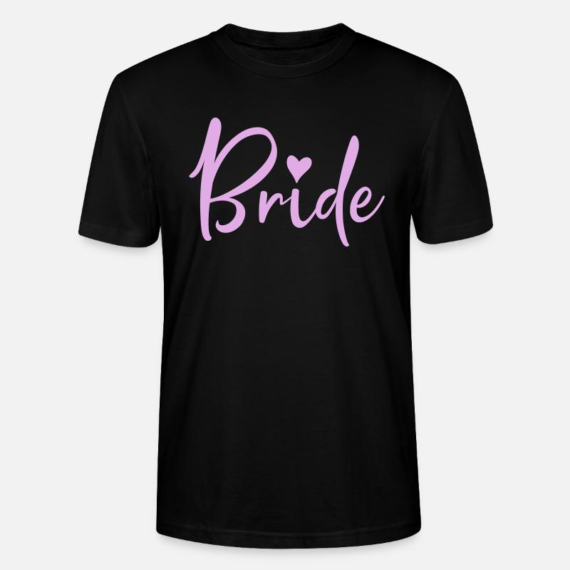 bride - Stanley/Stella Unisex Bio-T-Shirt CRAFTER - Schwarz