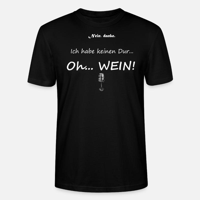 Durst, weiß - Stanley/Stella Unisex Bio-T-Shirt CRAFTER - Schwarz