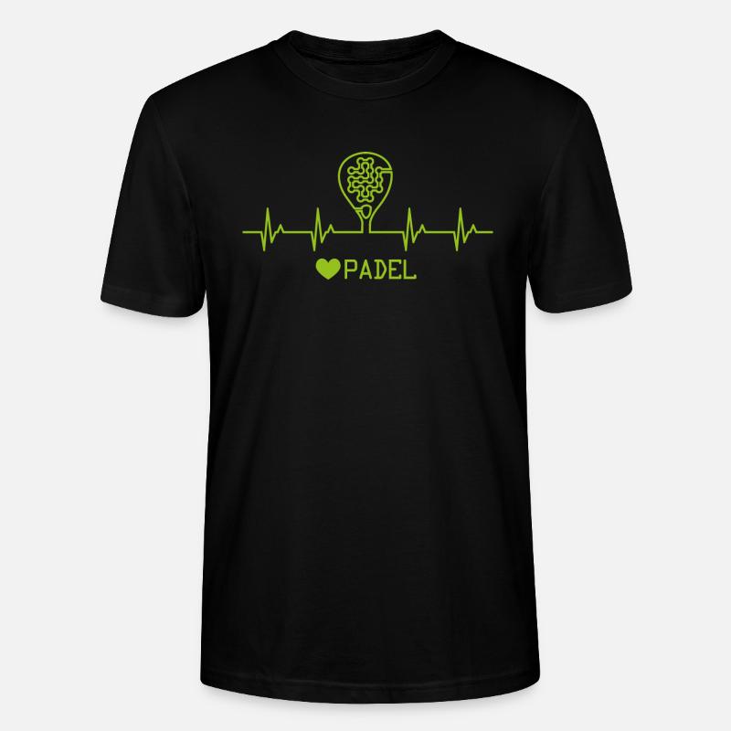 padel bat v2 - T-shirt bio CRAFTER Stanley Stella Unisexe - noir