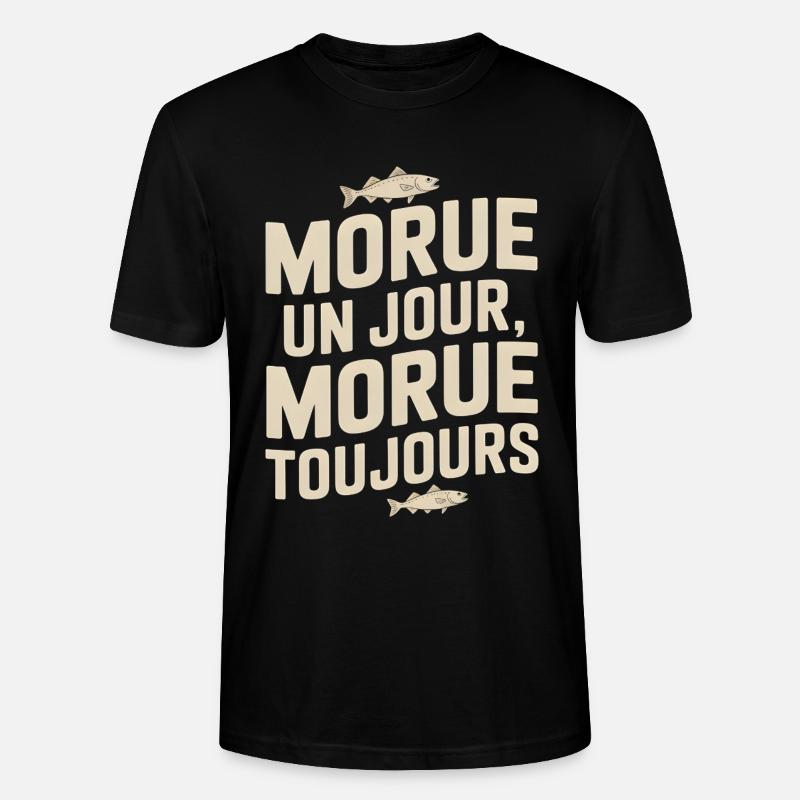 Once cod Cod - Stanley/Stella CRAFTER Unisex Organic T-Shirt - black