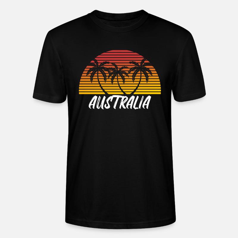 Australia - Stanley/Stella Unisex Bio-T-Shirt CRAFTER - Schwarz