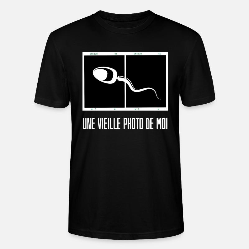 Ein altes Bild von mir - Stanley/Stella Unisex Bio-T-Shirt CRAFTER - Schwarz