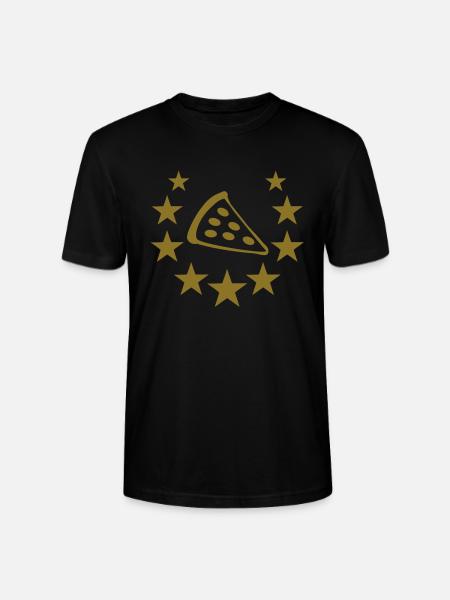 pizza deluxe - Stanley/Stella Unisex Bio-T-Shirt CRAFTER - Schwarz