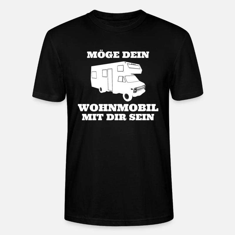 Dein Wohnmobil - Stanley/Stella Unisex Bio-T-Shirt CRAFTER - Schwarz