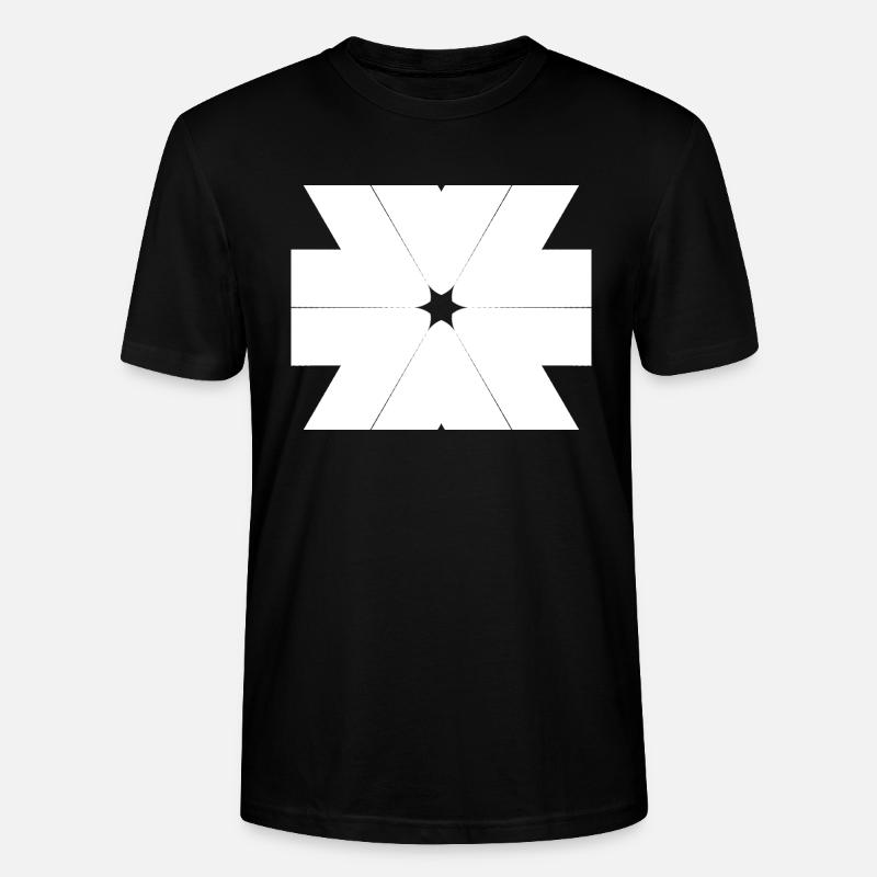 Muster | Stern | Symbol - Stanley/Stella Unisex Bio-T-Shirt CRAFTER - Schwarz