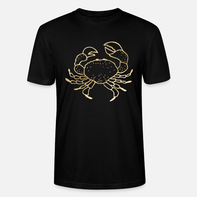 Krabbe - Stanley/Stella Unisex Bio-T-Shirt CRAFTER - Schwarz