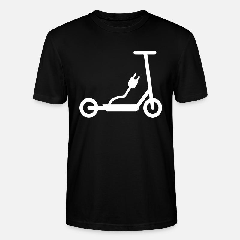 E-Scooter E-Roller Scooter - Stanley/Stella Unisex Bio-T-Shirt CRAFTER - Schwarz