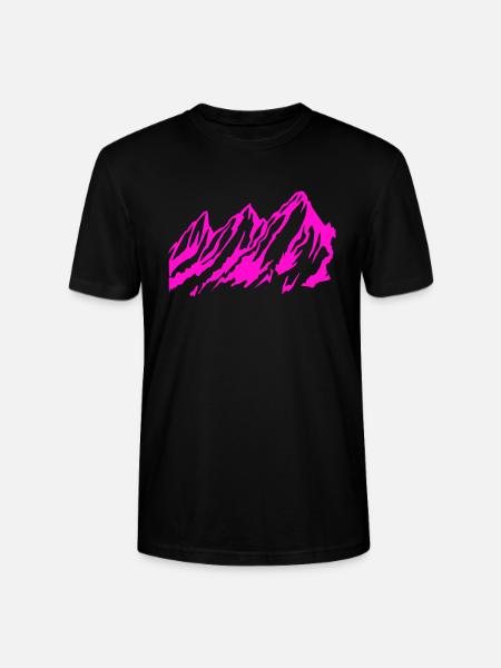 Berge - Berg - Stanley/Stella Unisex Bio-T-Shirt CRAFTER - Schwarz