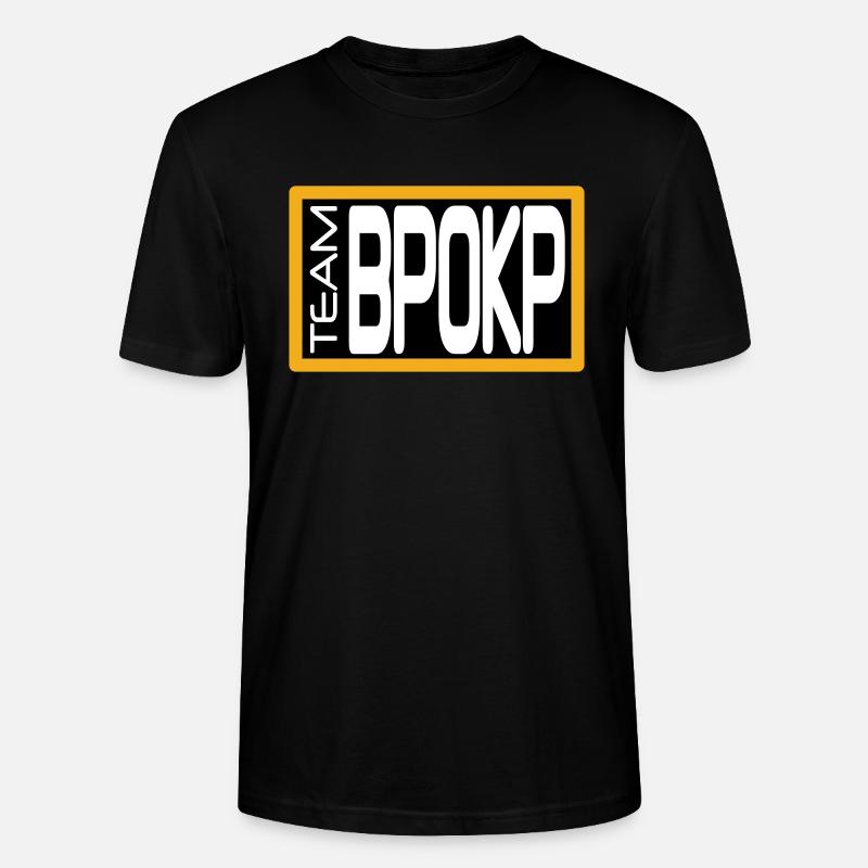 bpokp - T-shirt bio CRAFTER Stanley Stella Unisexe - noir