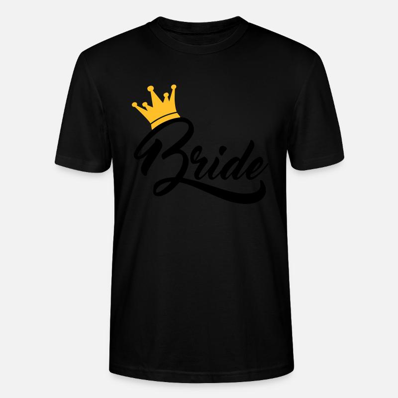 bride - T-shirt bio CRAFTER Stanley Stella Unisexe - noir