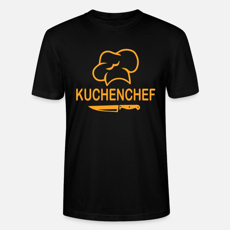 Koch kochen backen - Stanley/Stella Unisex Bio-T-Shirt CRAFTER - Schwarz