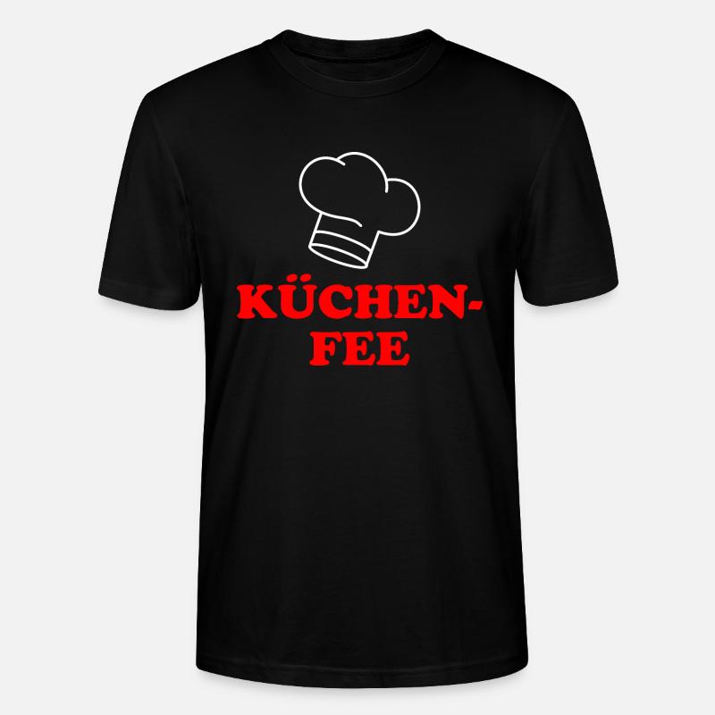Küchenfee - Stanley/Stella Unisex Bio-T-Shirt CRAFTER - Schwarz