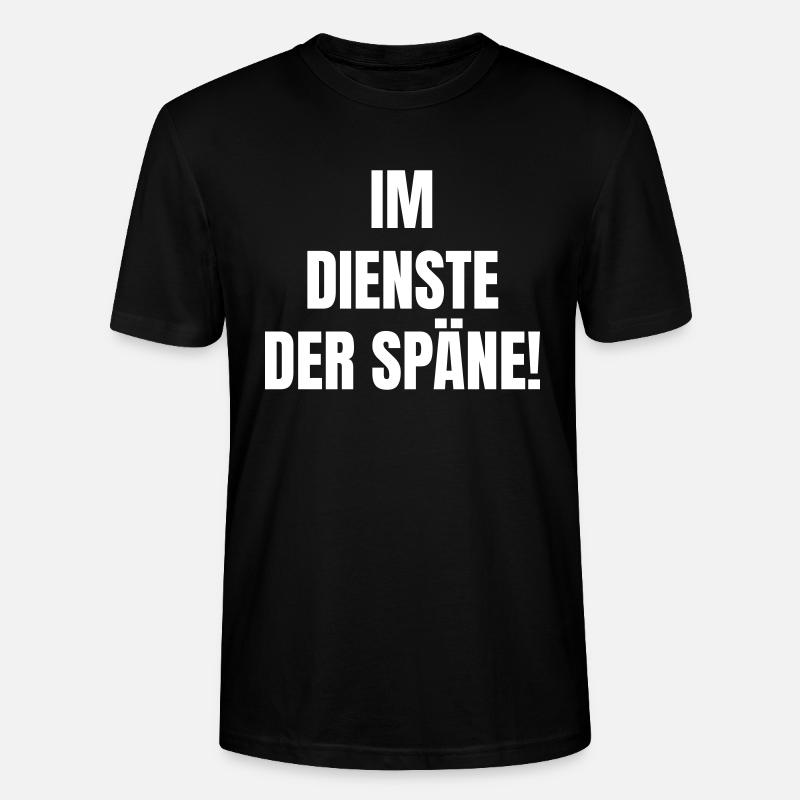 Au service des copeaux ! - T-shirt bio CRAFTER Stanley Stella Unisexe - noir