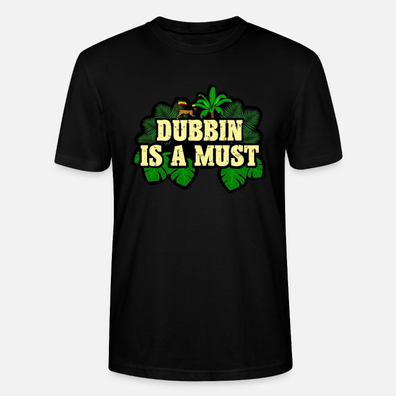 Dubbin est un Must - T-shirt bio CRAFTER Stanley Stella Unisexe - noir