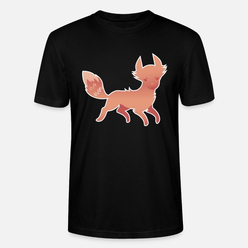 Fuchs - Stanley/Stella Unisex Bio-T-Shirt CRAFTER - Schwarz
