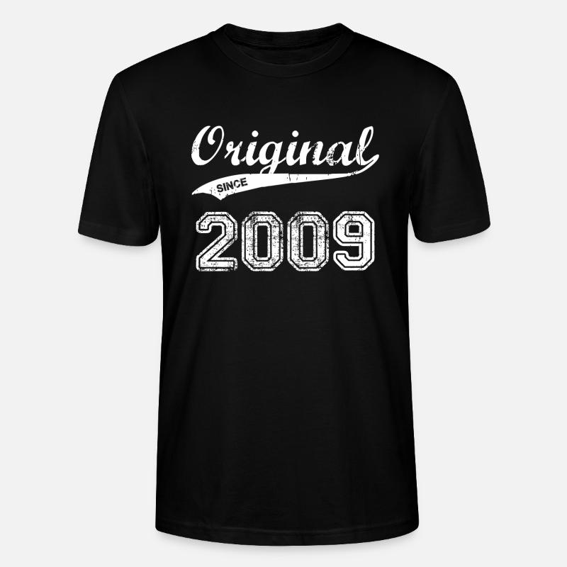 2009 - Stanley/Stella Unisex Bio-T-Shirt CRAFTER - Schwarz
