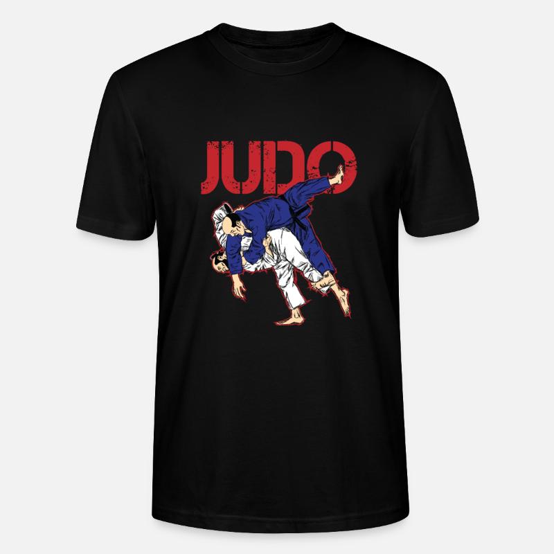 judo - T-shirt bio CRAFTER Stanley Stella Unisexe - noir