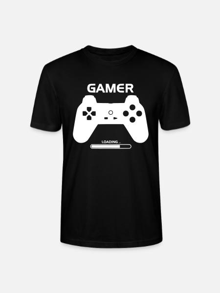 Gamer - Stanley/Stella Unisex Bio-T-Shirt CRAFTER - Schwarz