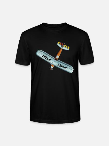 Udet Flieger 02 - Stanley/Stella Unisex Bio-T-Shirt CRAFTER - Schwarz
