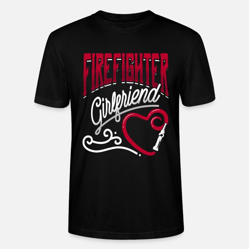 Feuerwehrmann - Stanley/Stella Unisex Bio-T-Shirt CRAFTER - Schwarz