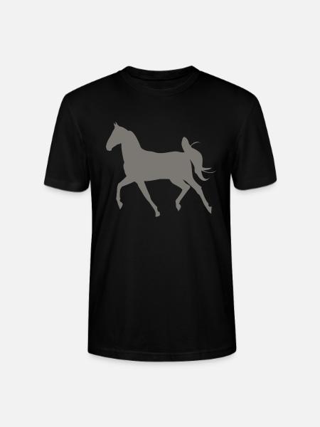 cheval - T-shirt bio CRAFTER Stanley Stella Unisexe - noir