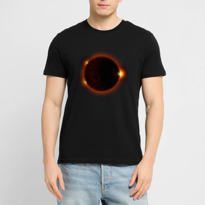 Solar eclipse - solar eclipse Stanley/Stella CRAFTER Unisex Organic T-Shirt