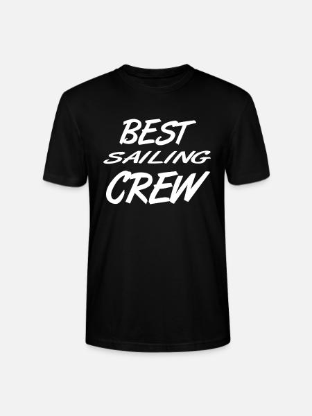 Sail - Stanley/Stella CRAFTER Unisex Organic T-Shirt - black