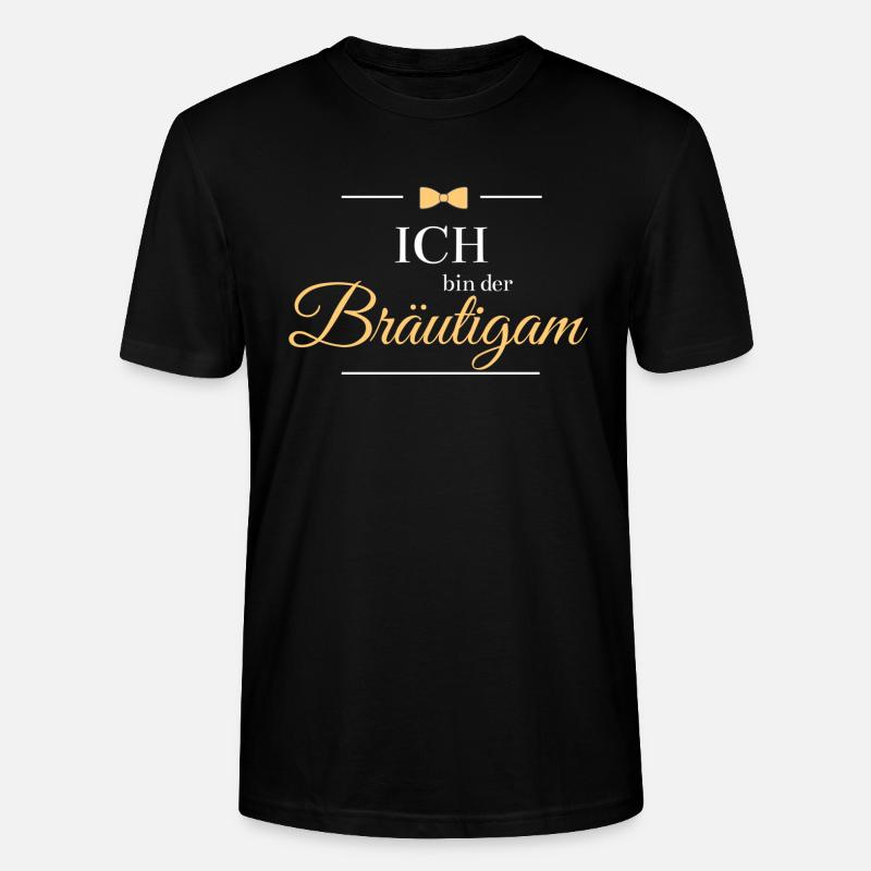 Bräutigam design - Stanley/Stella Unisex Bio-T-Shirt CRAFTER - Schwarz