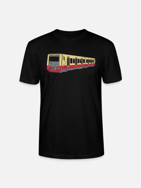 Berlin S-Bahn - Stanley/Stella CRAFTER Unisex Organic T-Shirt - black