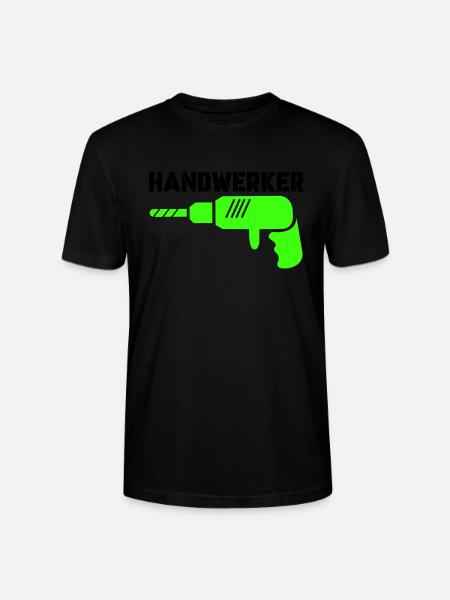 handwerker - Stanley/Stella Unisex Bio-T-Shirt CRAFTER - Schwarz